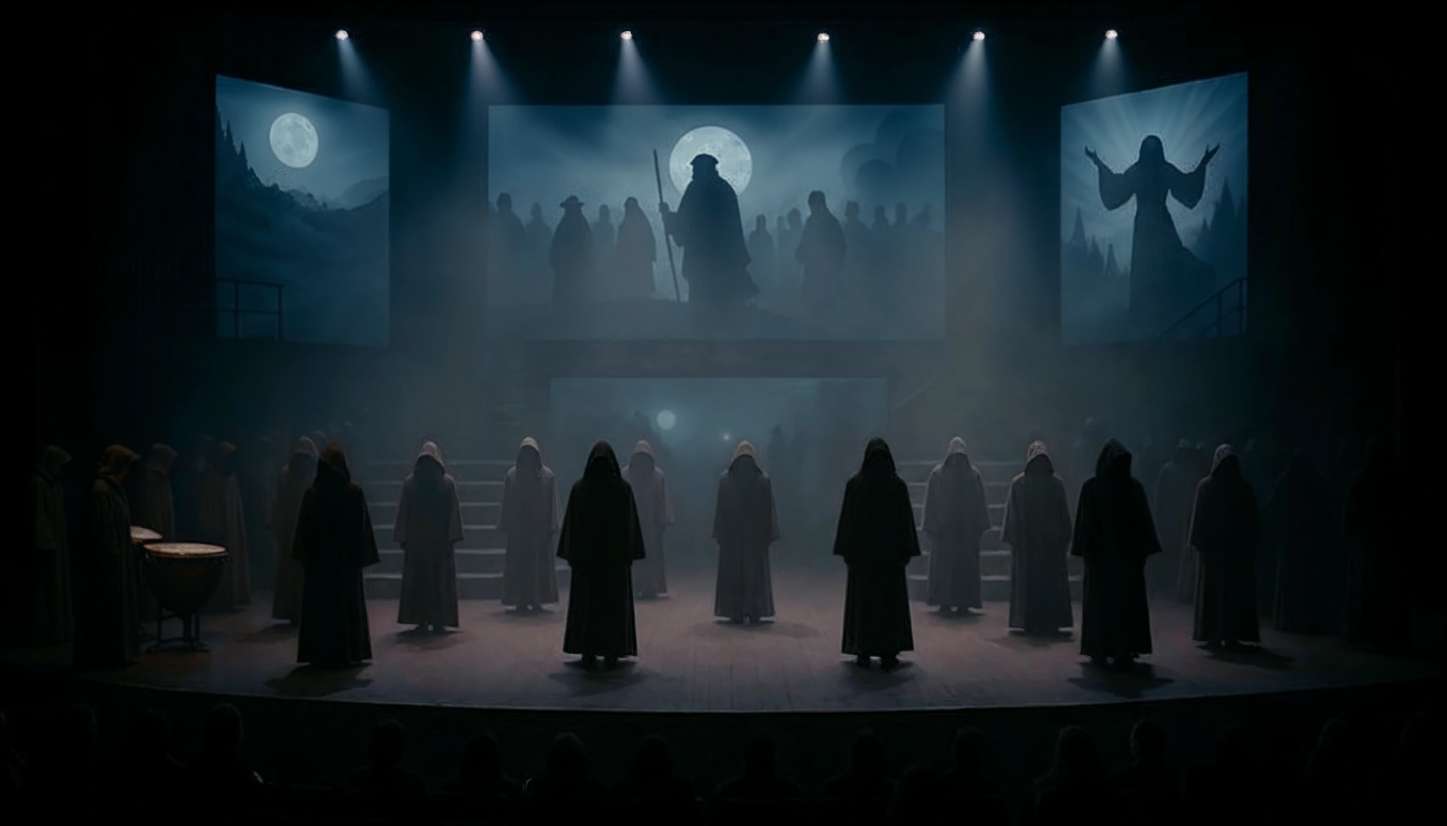 The procession